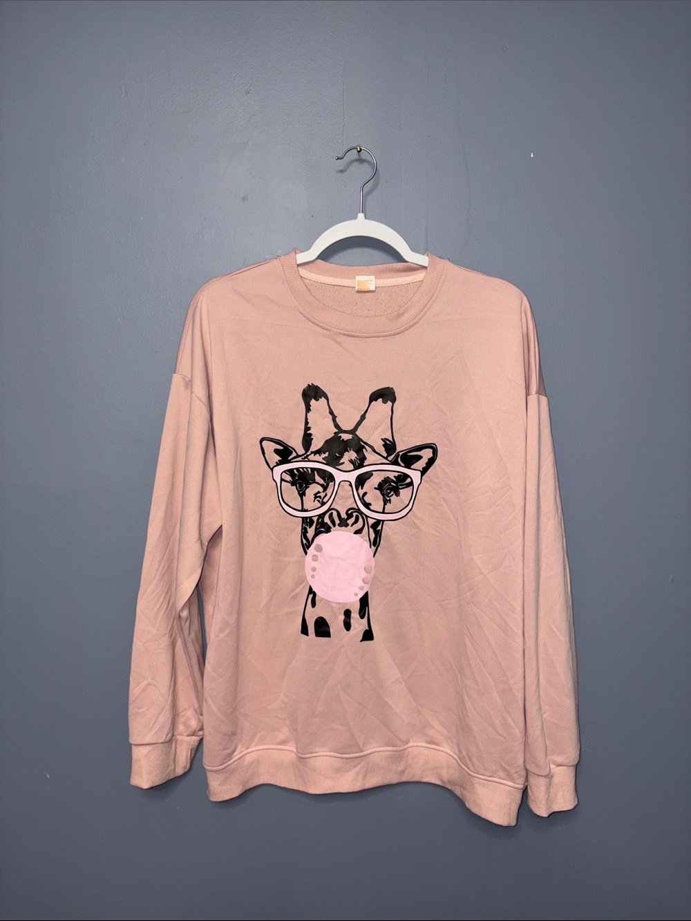 Pink Graphic Sweatshirt